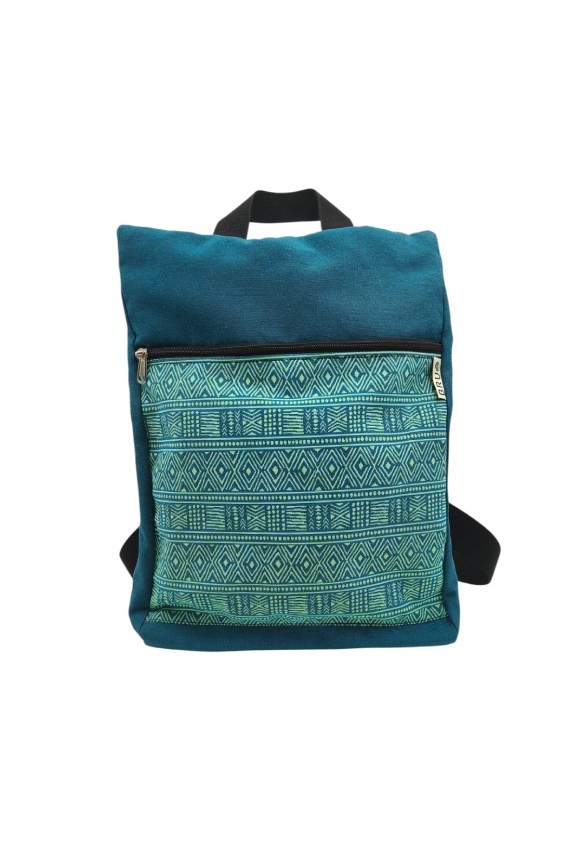 Mochila Algodón Estampado Ëtnico Artesanal