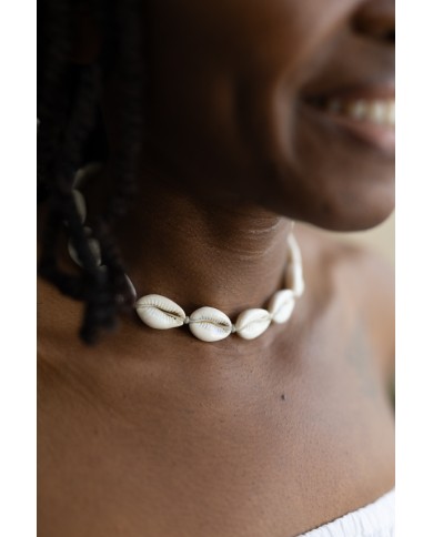Collar Cuentas Cauri Vetusta Espíritu del Mar