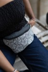 Riñonera Algodón Luna Estampado Artesanal