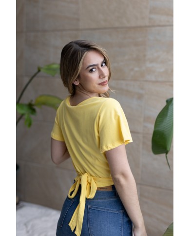 Camiseta mangas Cortas Cruzada