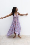 Vestido Seda Mia Sari lila
