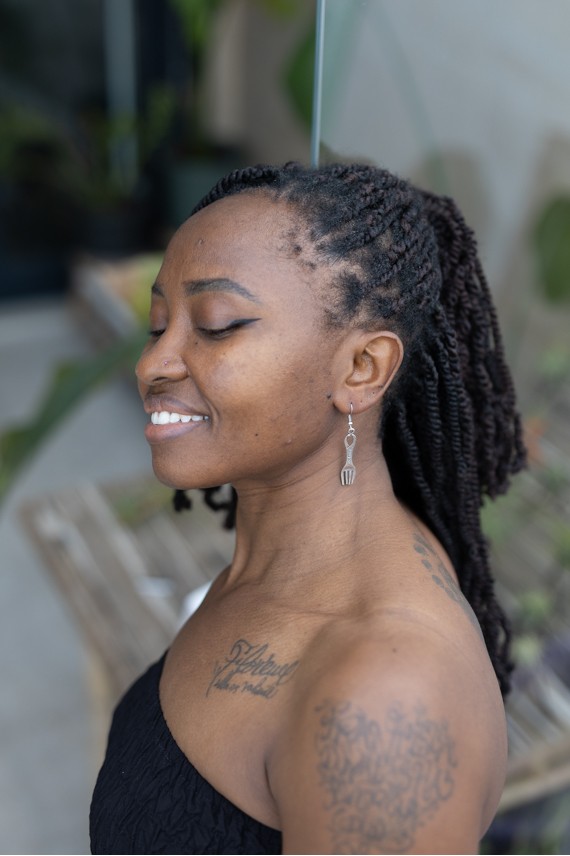 Pendientes de Zamak Cuchara y Tenedor Boho