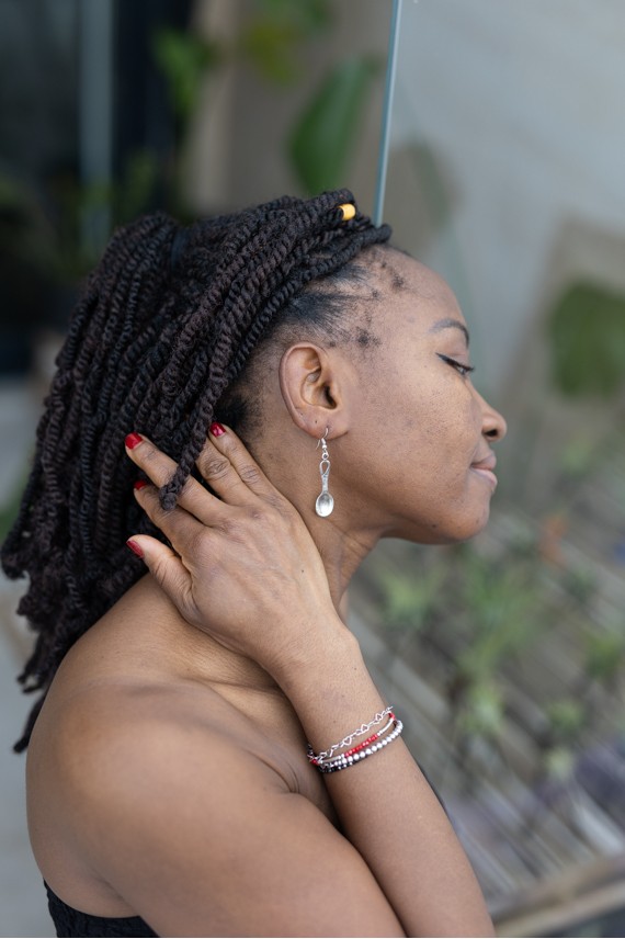 Pendientes de Zamak Cuchara y Tenedor Boho