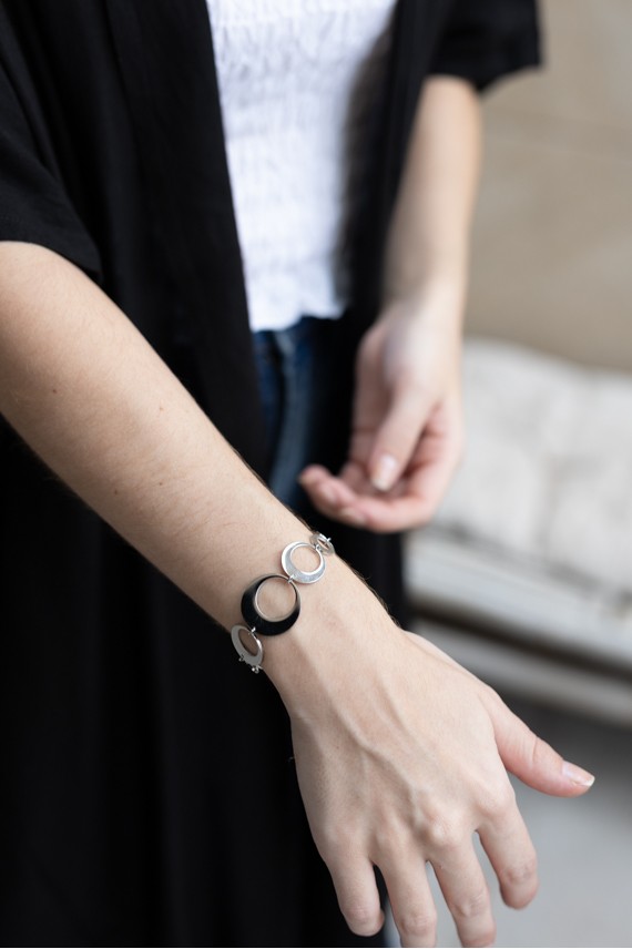 Pulsera de Acero Inoxidable Fases de la Luna