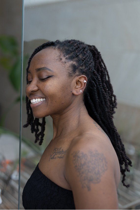 Pendiente Ear Cuff Plata de Ley con Corazón