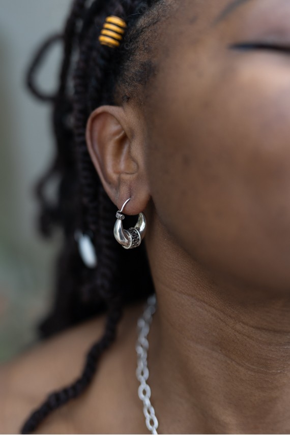 Aros plata Senda Gitana