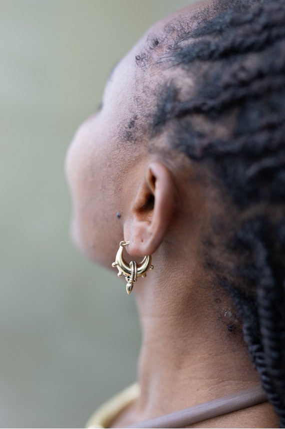 Aros dorados Gitanos tribales