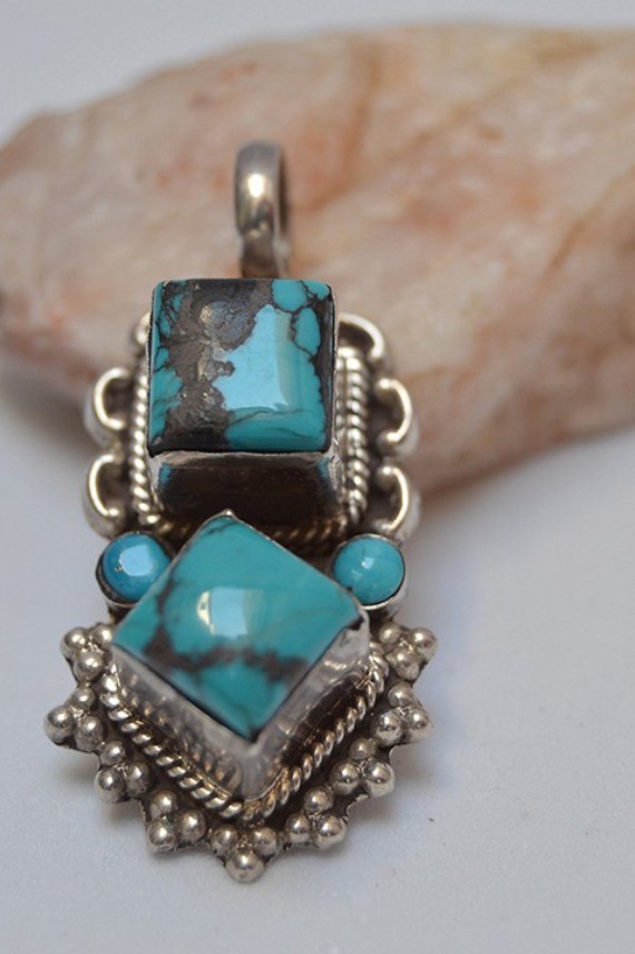 Colgante Turquesa Fukuoka ancestral