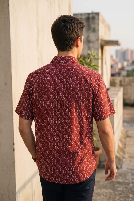 Camisa Estampada Algodón Kalani