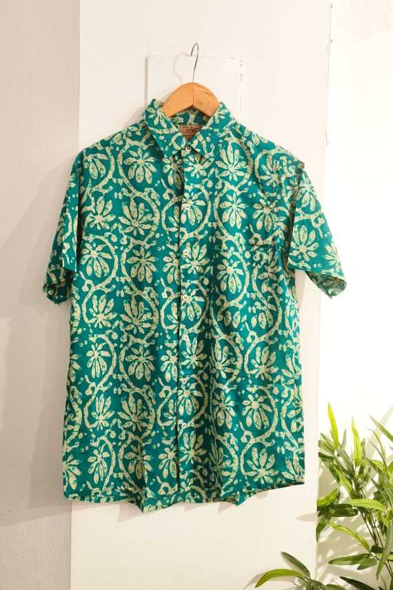 Camisa Estampada Algodón Aukai