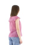 Blusa boho algodón con encaje