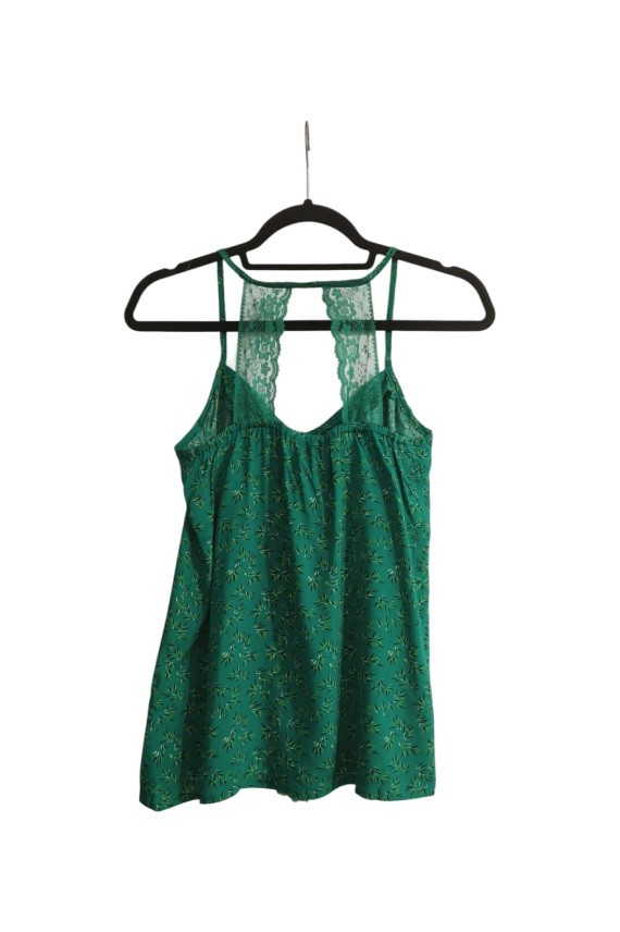 Top Viscosa Estampado con Encaje