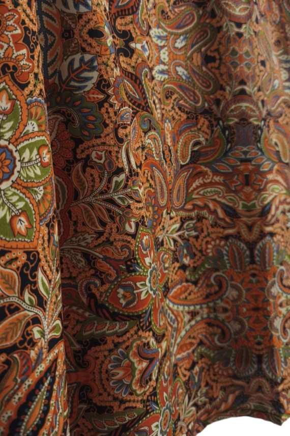 Top Poliester Estampado Floral Paisley