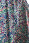 Top Poliester Estampado Floral Paisley