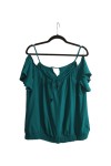 Blusa Viscosa y Lino Manga Caida