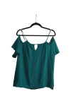 Blusa Viscosa y Lino Manga Caida