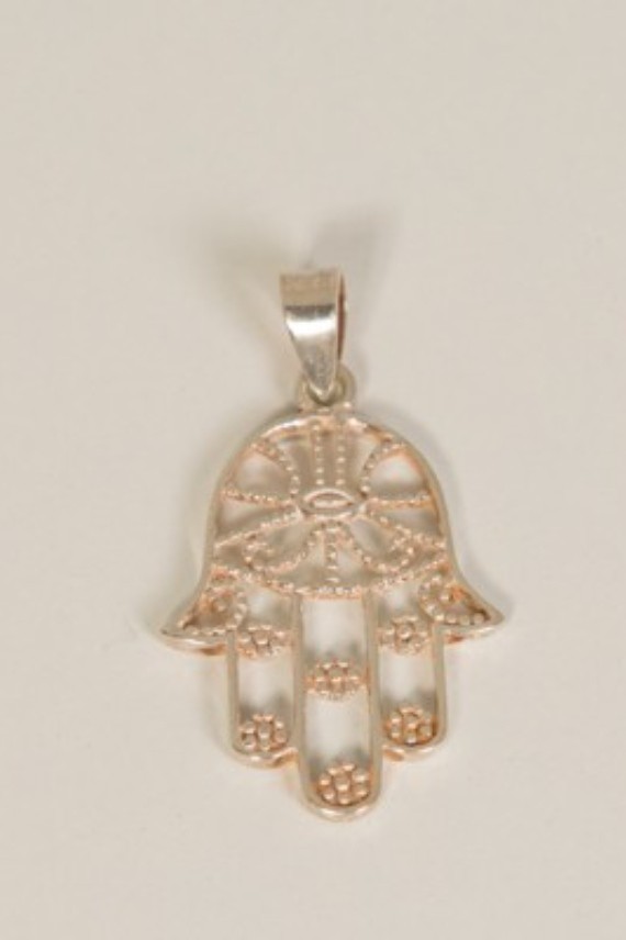 Colgante plata Mano de Fátima Wakayama