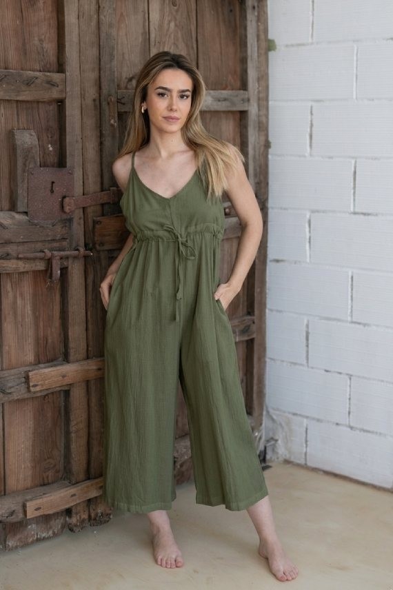Peto Largo de Algodón Boho Fluido Diawara