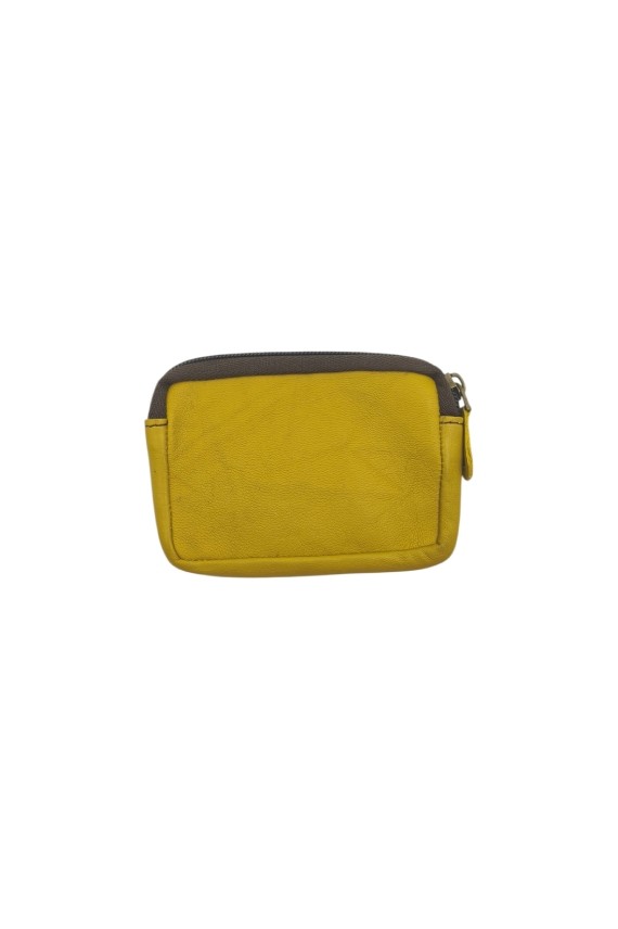 Monedero piel Kai Zipper Animal Print Soruka Leopardo