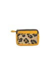Monedero piel Kai Zipper Animal Print Soruka Leopardo