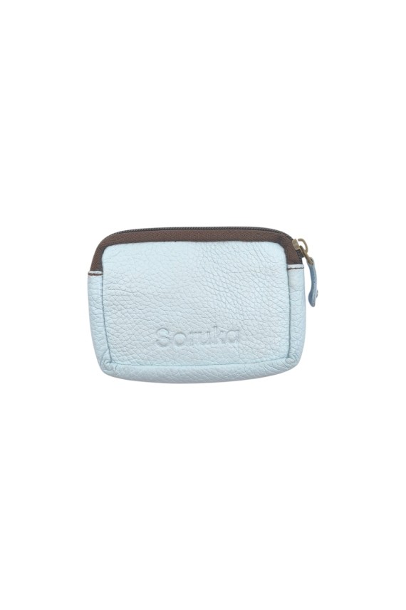 Monedero piel Kai Zipper Animal Print Soruka Jirafa