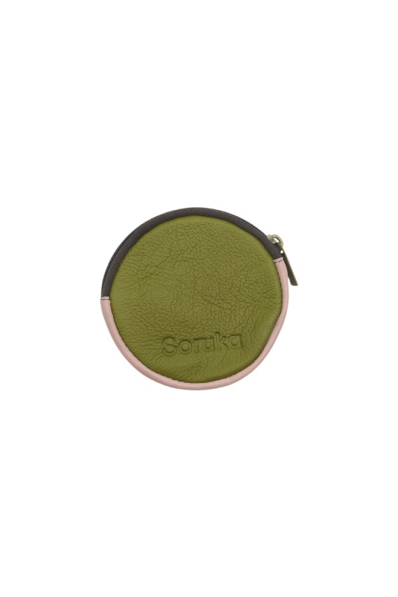 Monedero Redondo Afra print Soruka Leopardo