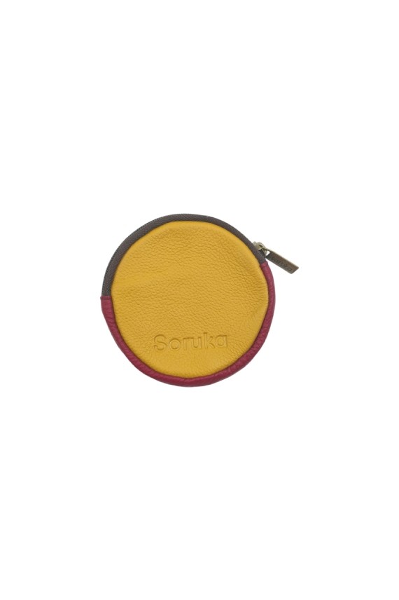 Monedero Redondo Afra print Soruka Leopardo