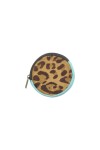 Monedero Redondo Afra print Soruka Leopardo