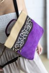Mochila Soruka Louise Ante Lila Animal Print