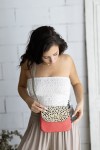 Bolso Soruka Cora Verde Animal Print Topos