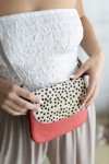 Bolso Soruka Cora Verde Animal Print Topos