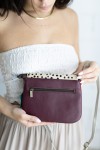Bolso Soruka Cora Verde Animal Print Topos