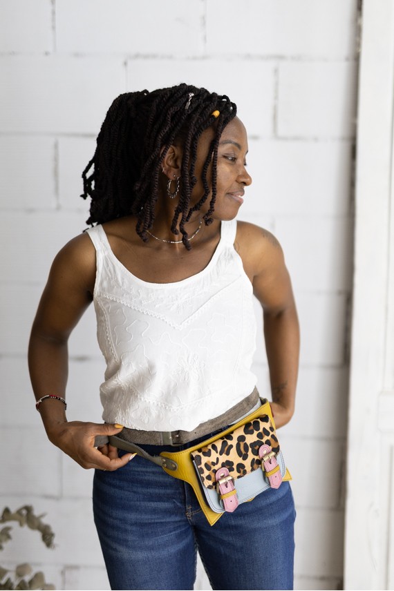 Riñonera Soruka Alexis Animal Print Leopardo