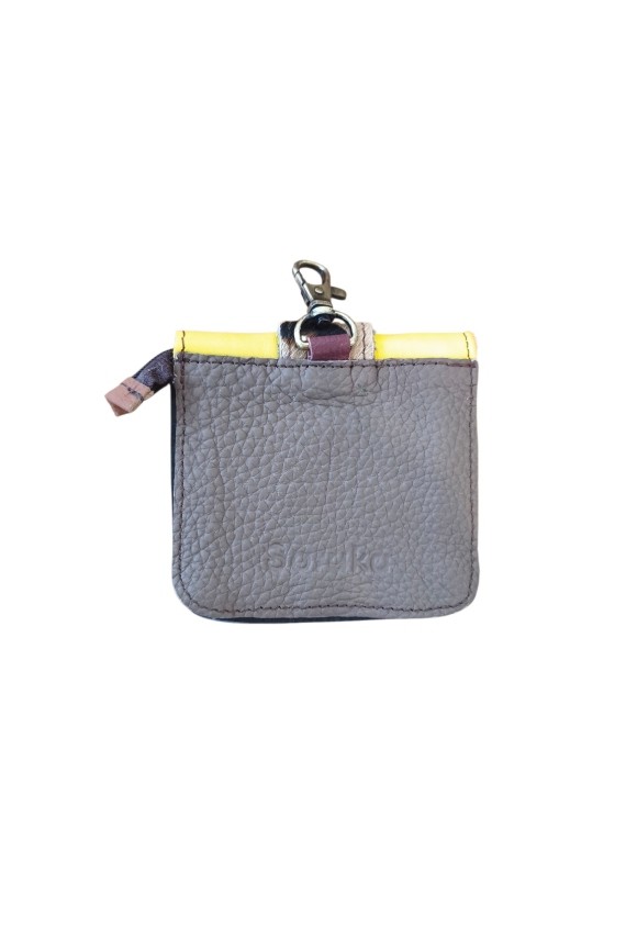 Monedero Mini Animal Print con Mosquetón