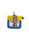 Monedero Mini Animal Print con Mosquetón