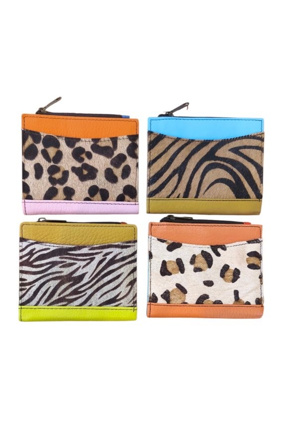 Monedero Tarjetero Mika Animal Print Soruka