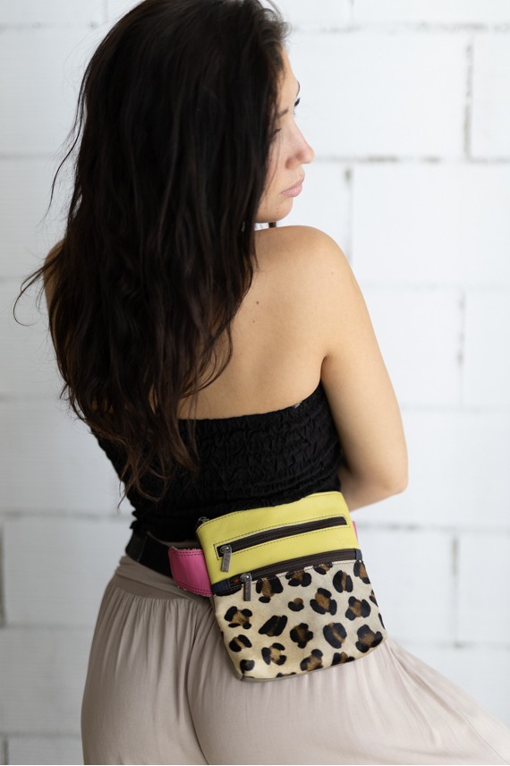 Riñonera Menorca Animal Print Leopardo Soruka
