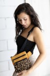 Riñonera Menorca Animal Print Leopardo Camel  Soruka
