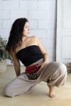 Riñonera Menorca Animal Print Leopardo Camel  Soruka
