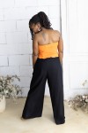 Pantalón Pareo Fluido de Viscosa Abierto Lateral