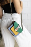 Bolso Greca Loop Reversible Soruka Multicolor Cebra