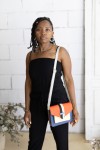 Bolso Greca Loop Reversible Soruka Multicolor Cebra