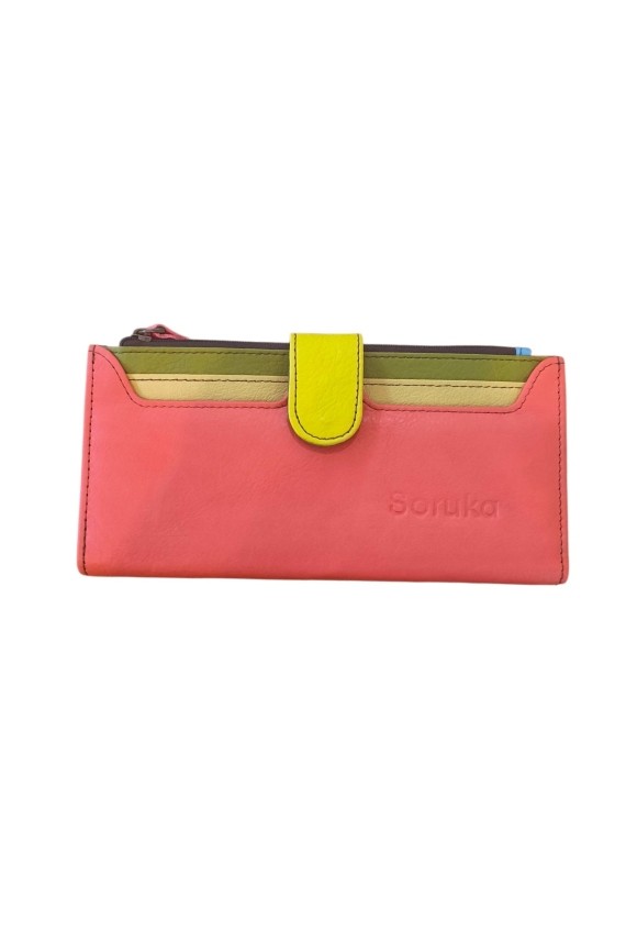 Cartera Tarjetero Janet Multicolor Soruka