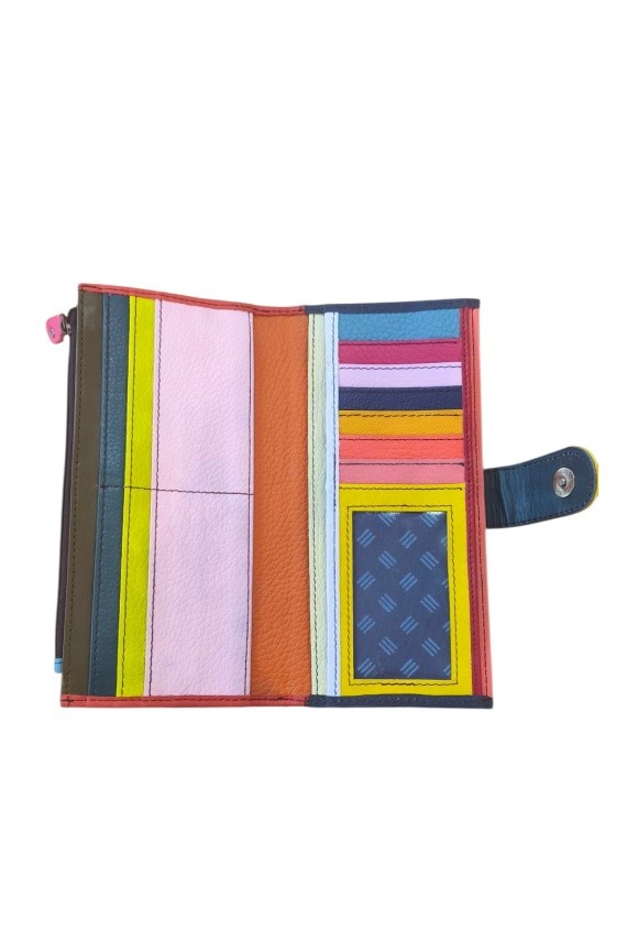 Cartera Tarjetero Janet Multicolor Soruka