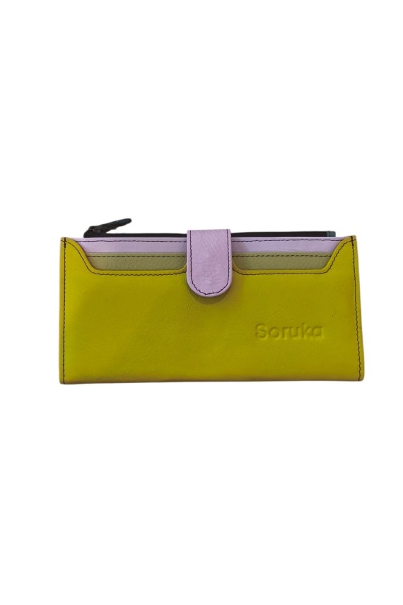Cartera Tarjetero Janet Multicolor Soruka