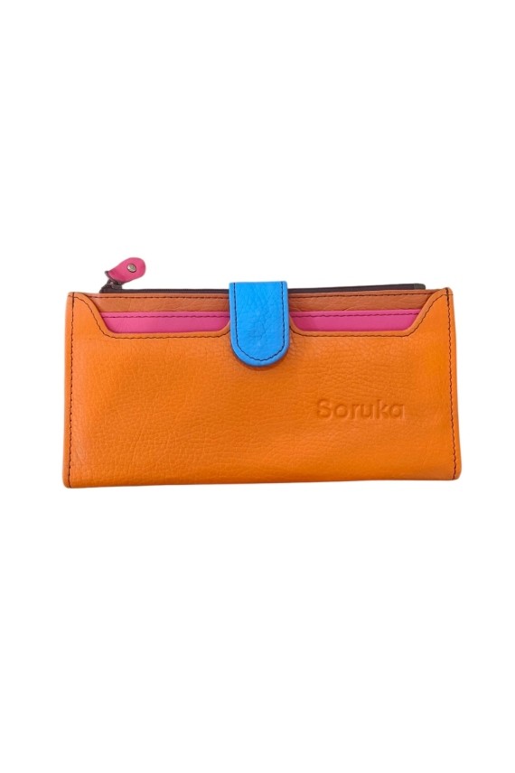 Cartera Tarjetero Janet Multicolor Soruka