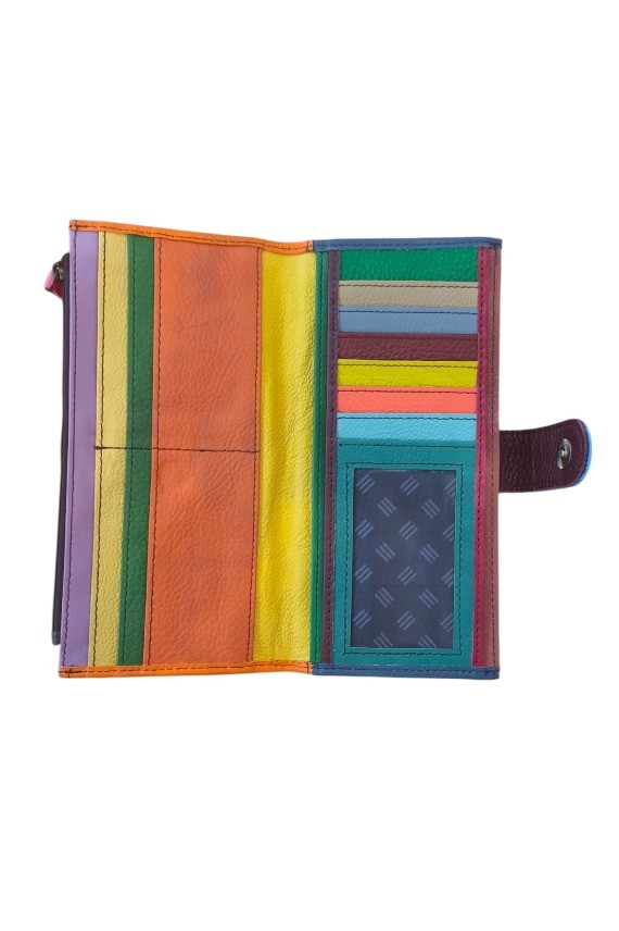 Cartera Tarjetero Janet Multicolor Soruka