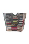 Bolso Tote Artesanal Estampado Étnico