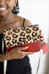Bolso Soruka River 360º Reversible Animal Print Azul Klein