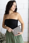 Bolso Bandolera Cartera Animal Print Topos